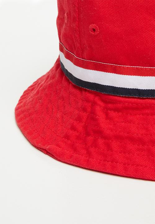 Cotton On - Kids bucket hat - sophie red stripe