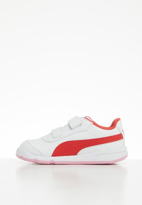 PUMA - Stepfleex 2 sl v infant - white/pale pink