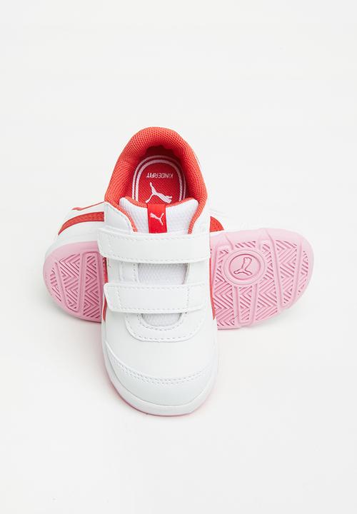 PUMA - Stepfleex 2 sl v infant - white/pale pink