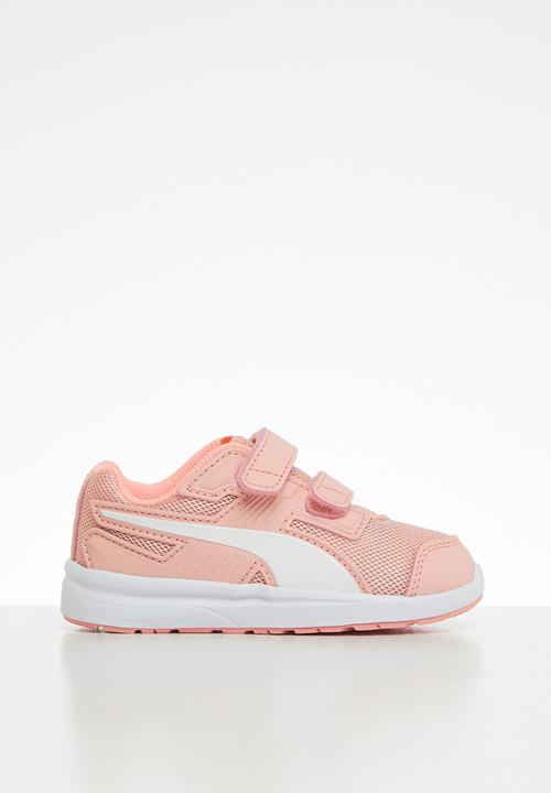 PUMA - Escaper mesh v infant - peach bud/white