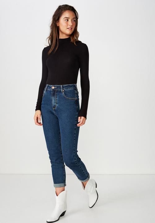 Cotton On - Haze long sleeve top - black