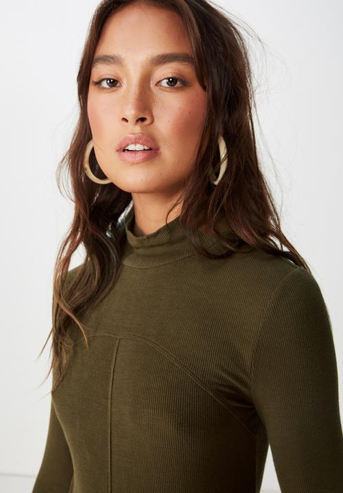 Cotton On - Haze long sleeve top - green 