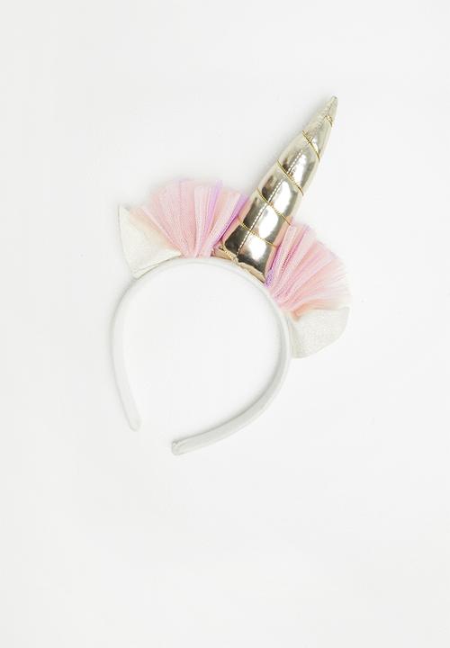 Cotton On - Kids unicorn tulle headband - multi