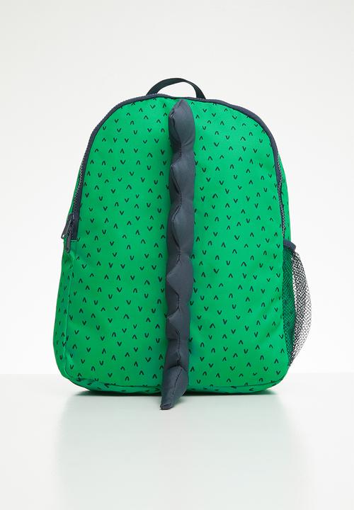 Cotton On - School backpack - green & navy
