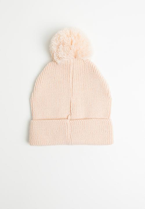 Superbalist - Pom pom beanie - pink