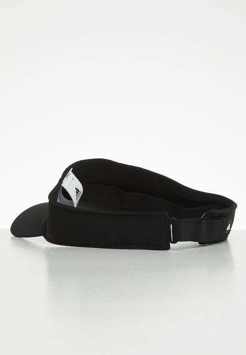 adidas Performance - Climalite® visor - black/black/white