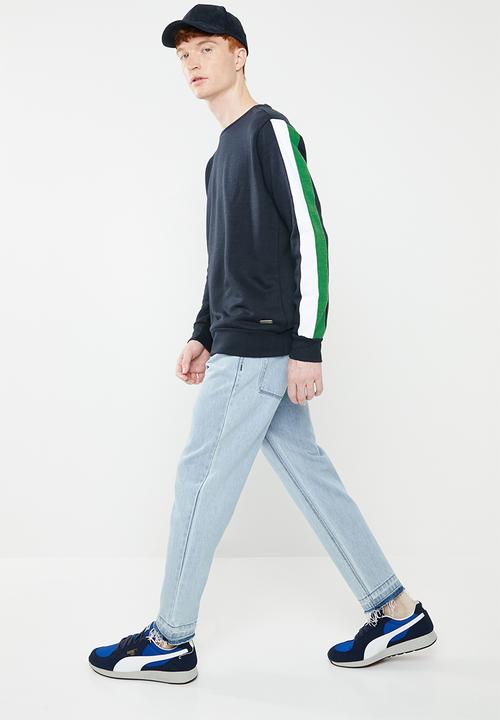 Brave Soul - Unite sweatshirt -navy