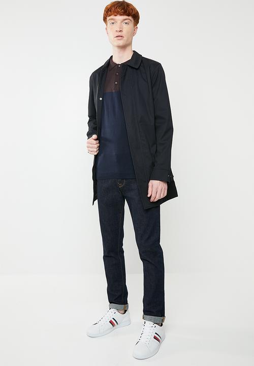 Brave Soul - Line jersey - burgundy & navy