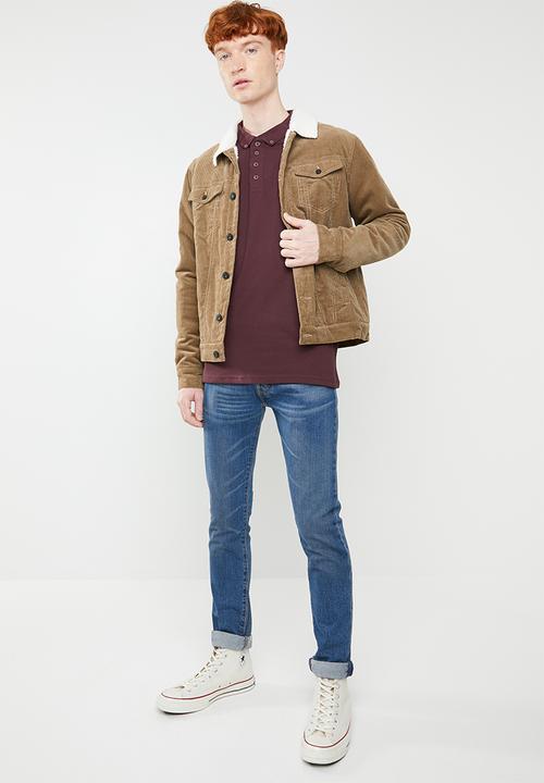 Brave Soul - Lincoln golfer - burgundy
