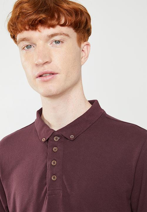 Brave Soul - Lincoln golfer - burgundy