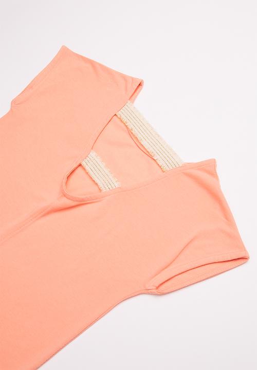 Roxy - Story goes tee - peach