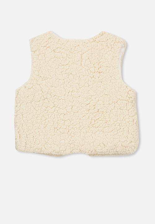 Cotton On - Alex vest - cream