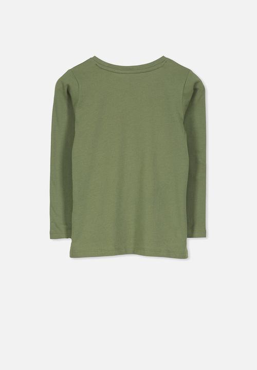 Cotton On - Penelope long sleeve top - green