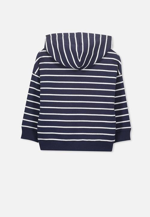 Cotton On - Scarlett hoodie - navy & white