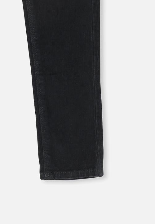 Cotton On - Jordan cord jegging - black