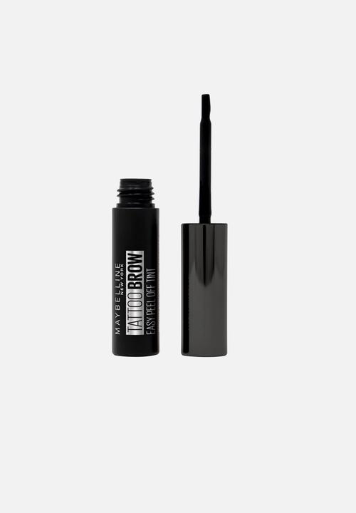 Maybelline - Brow Tattoo Gel Pell off Tint - Black Brown