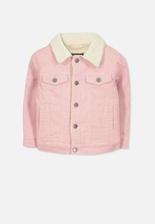 pink cotton jacket