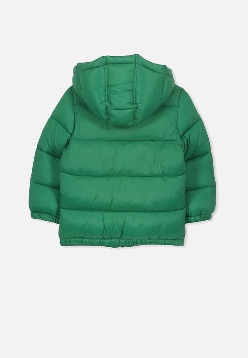 Cotton On - Frankie puffer jacket - green