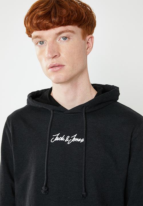 Jack & Jones - Newgalion sweat hoodie - black