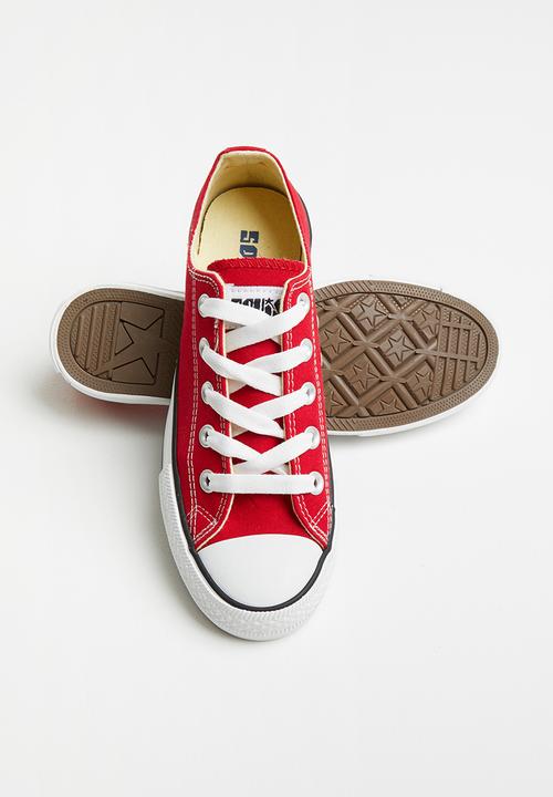 SOVIET - Viper youth low cut sneaker - red