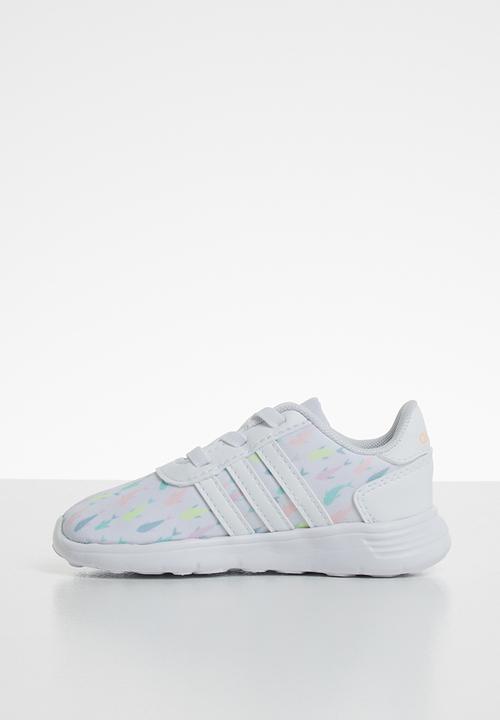 adidas Performance - Infants lite racer - white/orange