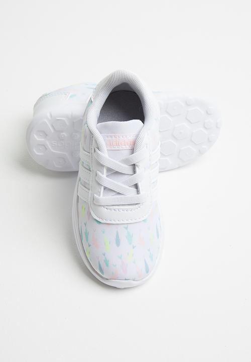 adidas Performance - Infants lite racer - white/orange