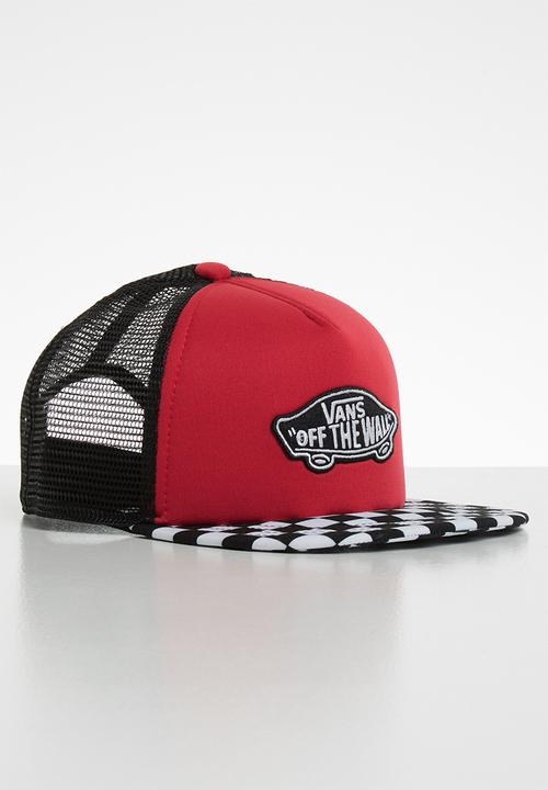 Vans - Classic patch trucker plus boys - racing red