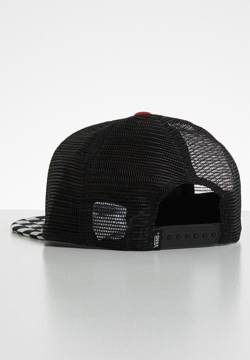 Vans - Classic patch trucker plus boys - racing red
