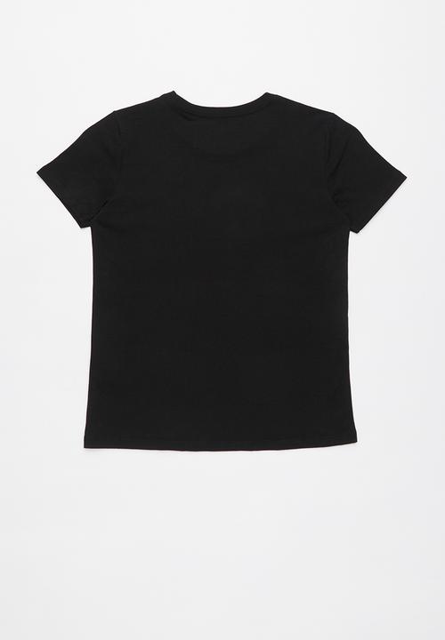 GUESS - Short sleeve guess motor tee - black