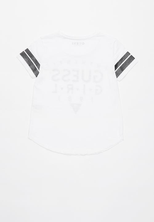 GUESS - Short sleeve guess girl tee - white