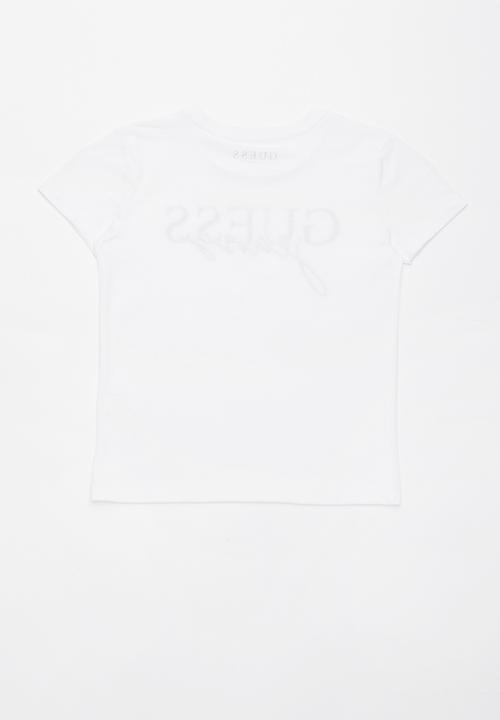 GUESS - Guess basic tee - white