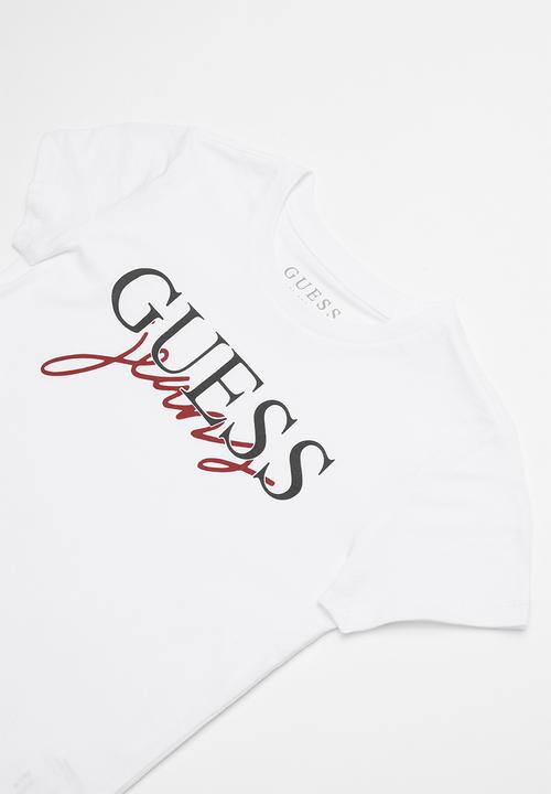 GUESS - Guess basic tee - white