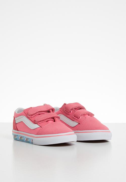 Vans - Td old skool v - strawberry pink/true white
