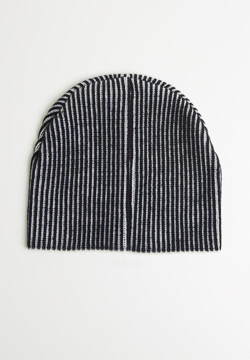 Superbalist - Plated beanie - navy & grey