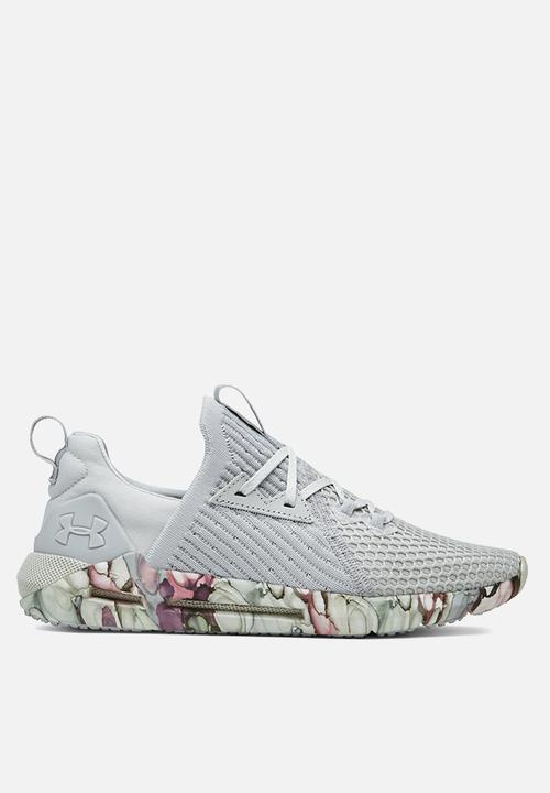 under armour grey and pink trainers
