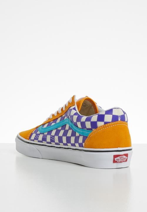 Vans - UA old skool - (thermochrome checker) purple/magenta