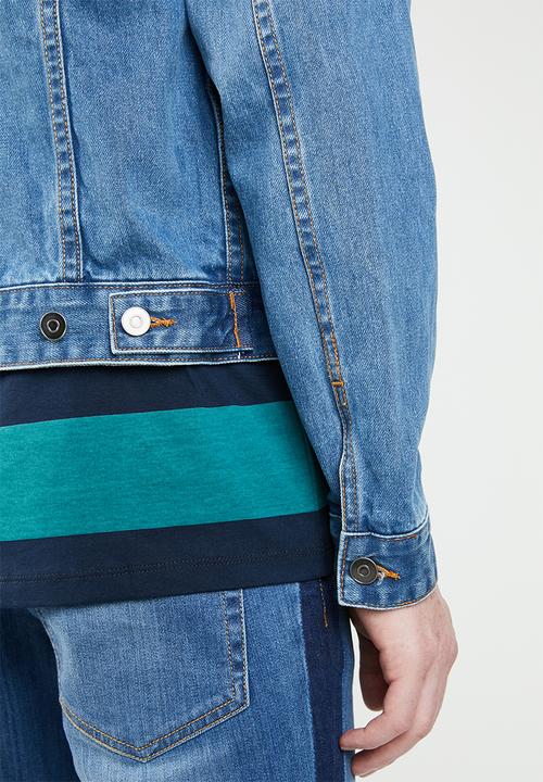 Superbalist - San Fran denim trucker jacket - blue