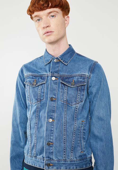 Superbalist - San Fran denim trucker jacket - blue