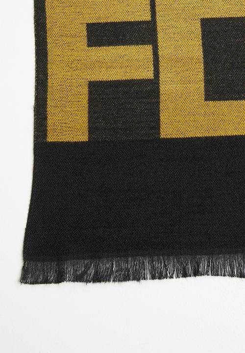 Superbalist - Wrap around slogan scarf - multi