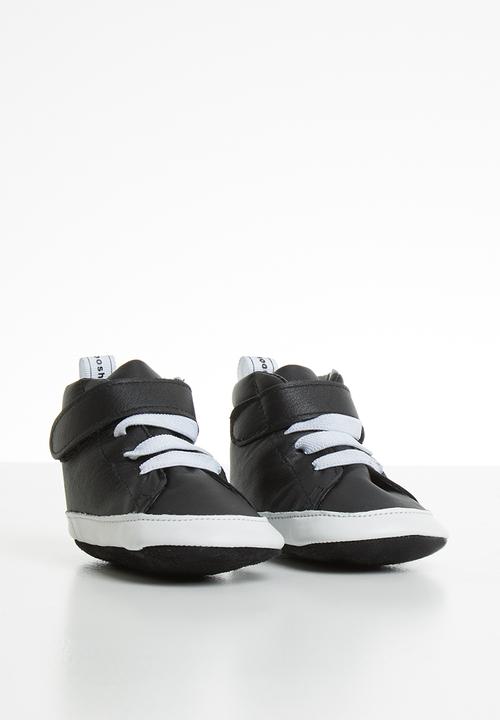 shooshoos - Space jamming high top sneaker - black & white 