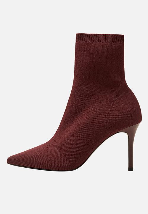 MANGO - Feli  boot - burgundy