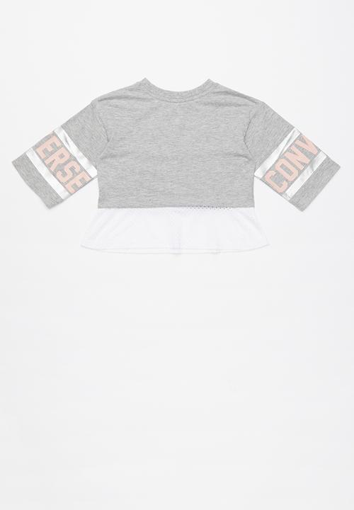 Converse - Reflective 2-fer top - grey