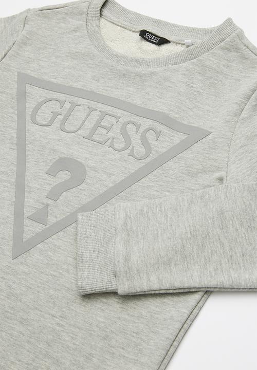 GUESS - Long sleeve active top  - grey