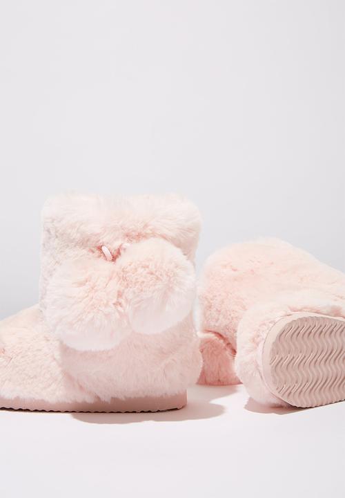 Cotton On - Novelty homeboot - pink