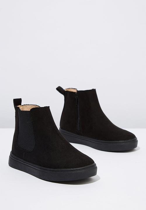 Cotton On - Darcy gusset boot - black