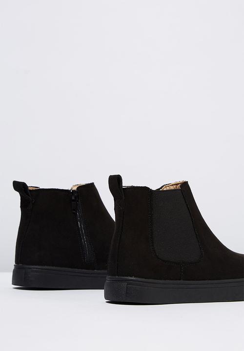 Cotton On - Darcy gusset boot - black