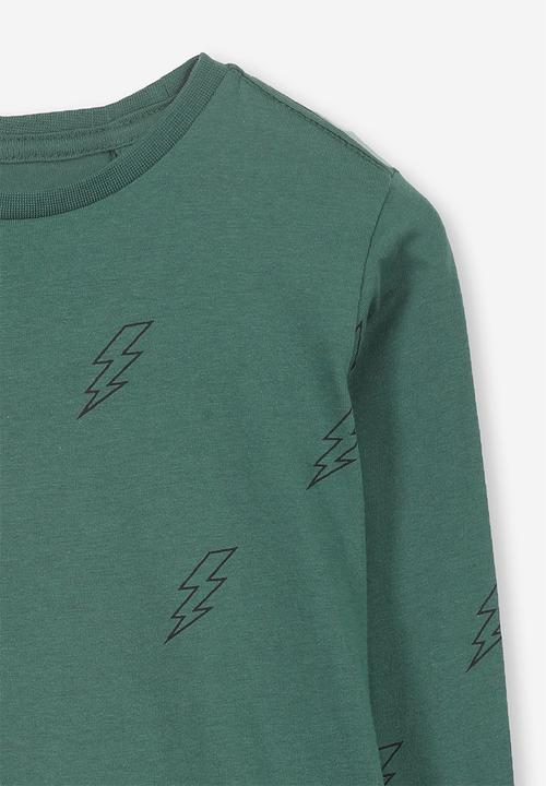 Cotton On - Tom long sleeve tee - green