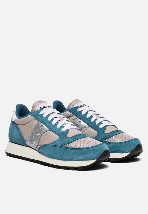 Saucony Originals - Jazz vintage - blue/tan/silver 