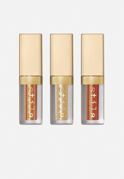 Stila - All fired up glitter & glow liquid eye shadow set - ltd edition
