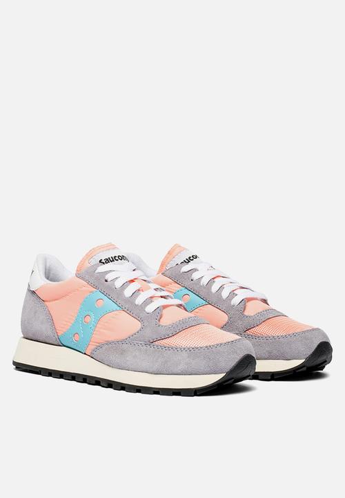 Saucony Originals - Jazz vintage - peach/grey/blue 